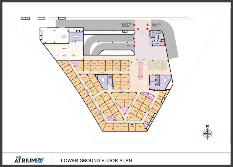M3M Atrium 57 LG floor plan